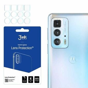 3MK Lens Protect Motorola Edge 20 Pro Kameralinsebeskyttelse 4 stk