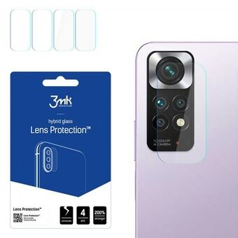3MK Lens Protect Xiaomi Redmi Note 11s 4G Kameralinsebeskyttelse 4 stk.
