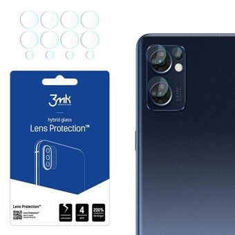 3MK Lens Protect Oppo Find X5 Lite Kameralinsebeskyttelse 4 stk
