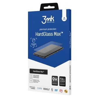 3MK HardGlass Max OnePlus Nord CE 2 5G sort / sort fuldskærmsglas