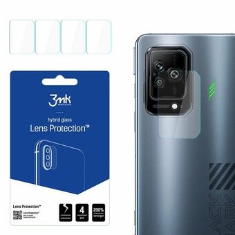 3MK Lens Protect Xiaomi Black Shark 5 Kameralinsebeskyttelse 4 stk