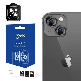 3MK Lens Protection Pro iPhone 14 6.1" grafit / grafit Kameralinsebeskyttelse med monteringsramme 1 stk.