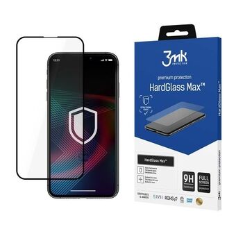 3MK HardGlass Max iPhone 14 Plus 6,7" sort/sort, fuldskærmsglas