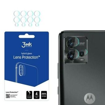 3MK Linsebeskyttelse til Motorola Moto G72, Objektivbeskyttelse, 4 stk.