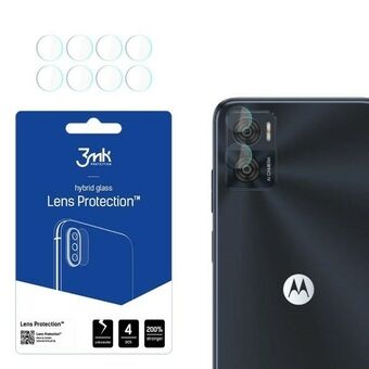 3MK Lens Protect til Motorola Moto E22. Beskyttelse til kameraobjektivet, 4 stykker.