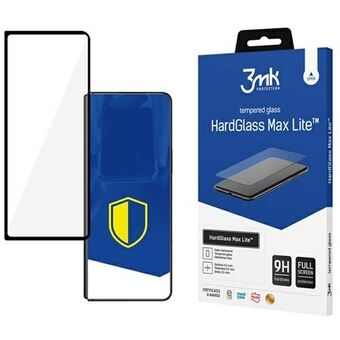3MK HardGlass Max Lite til Samsung Z Fold 3 5G (Front) sorte Fullscreen Glass Lite