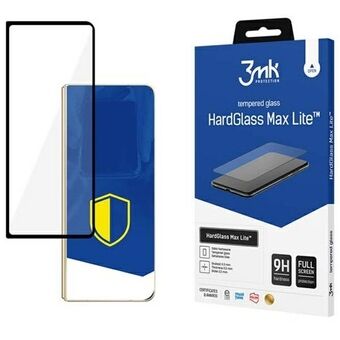3MK HardGlass Max Lite Sam Z Fold 4 (Forside) sort Fullscreen Glass Lite.