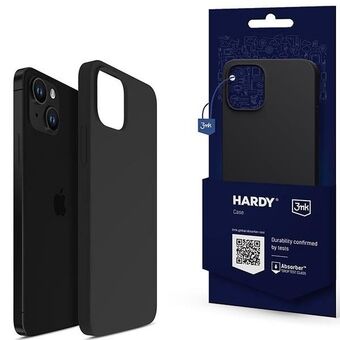 3MK Hardy-etui til iPhone 13 / 14 / 15 6.1" sort/midnight black med MagSafe