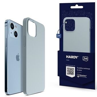 3MK Hardy-etui iPhone 14 / 15 / 13 6,1" i blå/sierra blue med MagSafe
