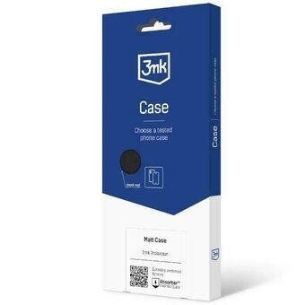 3MK Matt Case iPhone 15 6.1" sort/sort