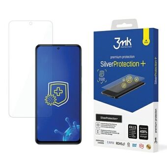 3MK SilverProtect + Xiaomi Redmi Note 12 Pro 4G Wet-on-Mount Antibakteriel Folie.