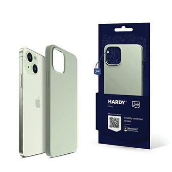 3MK Hardy-etui til iPhone 15 6.1" i grøn MagSafe