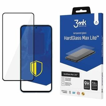 3MK HardGlass Max Lite er et fuldskærm glas til Samsung A35/A55.