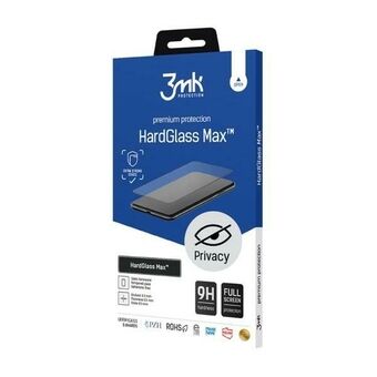 3MK HardGlass Max Privacy - Sam S24, sort, Fullscreen Glass