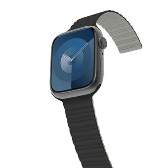 Araree pasek Silicone Link Apple Watch 38/40/41mm czarno-szary/black-gray AR70-01908A

Oversættelse: Araree Silicone Link Apple Watch rem 38/40/41mm sort-grå AR70-01908A.