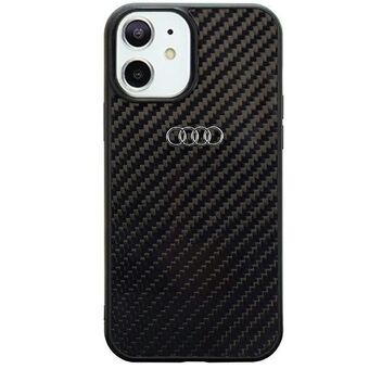 Audi Carbon Fiber iPhone 11 / Xr 6.1" sort/sort hårdt etui AU-TPUPCIP11-R8/D2-BK