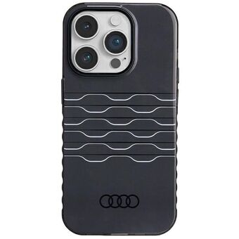 Audi IML MagSafe-etui til iPhone 14 Pro 6.1" sort/hårdtui AU-IMLMIP14P-A6/D3-BK.
