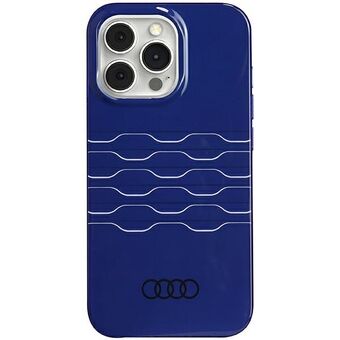 Audi IML MagSafe Case til iPhone 13 Pro Max 6.7" i farven blå flåde, hårdt etui AU-IMLMIP13PM-A6/D3-BE.