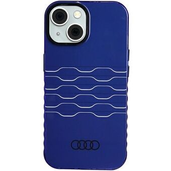 Audi IML MagSafe-etui iPhone 15 / 14 / 13 6.1" blå/blå hardcase AU-IMLMIP15-A6/D3-BE