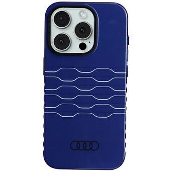 Audi IML MagSafe etui til iPhone 15 Pro 6.1" blå/himmelblå hardcase AU-IMLMIP15P-A6/D3-BE