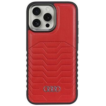 Audi kunstlæder MagSafe iPhone 14 Pro Max 6.7" rød hardcase AU-TPUPCMIP14PM-GT/D3-RD.