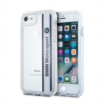 Hardcase etui BMW BMHCP7SPVWH iPhone 7 gennemsigtig hvid STØDSIKKER