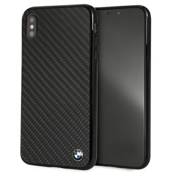 Hardcase etui BMW BMHCI65MBC iPhone Xs Max sort / sort Siganture-Carbon