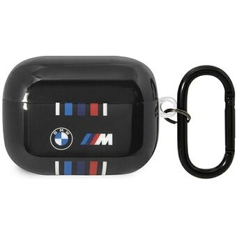 BMW BMAP22SWTK AirPods Pro cover sort/sort Flerfarvede linjer