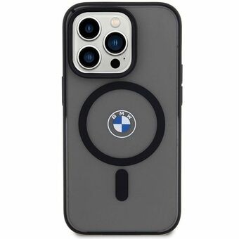 Etui BMW BMHMP14MDSLK iPhone 14 Plus 6,7" sort/sort hardcase Signature MagSafe