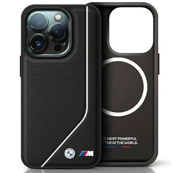 BMW BMHMP15L23PUCPK iPhone 15 Pro 6.1" czarny/black hardcase Perforated Twisted Line MagSafe.

BMW BMHMP15L23PUCPK iPhone 15 Pro 6.1" sort hardcase Med Perforeret Twisted Line MagSafe.