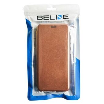 Beline Book Magnetic Case Samsung M31s M317 rosa guld/rosa guld