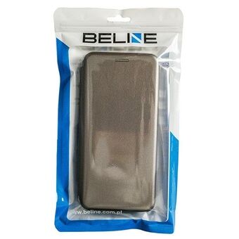Beline Case Book Magnetic Redmi 9A stål/stål