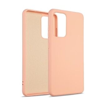Beline Case Silikone Samsung S21 + rosa guld / rosa guld