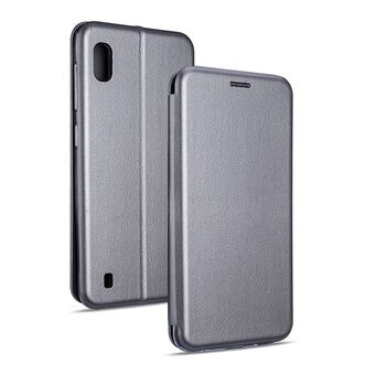 Beline Book Magnetic Case til Samsung A10 stål/stål