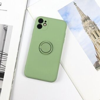 Beline Case Silikone Ring iPhone 12 Pro Max grønt æble