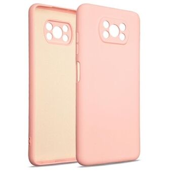 Beline Case Silikone Xiaomi Poco X3 rosa guld / rosa guld