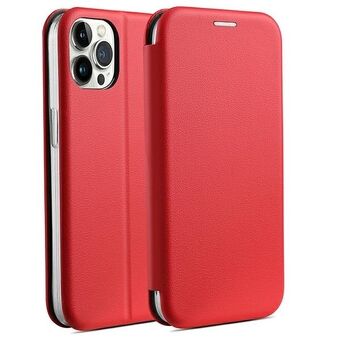 Beline Book Magnetic Case iPhone 14 Pro 6.1" rød/rød
