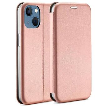 Beline Book Magnetic Case iPhone 14 Plus 6,7" rosaguld/roséguld