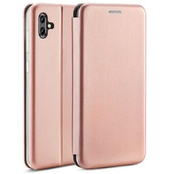 Beline-etui i bogsformagnetisk Samsung A23 5G A236, rosa-guld/rosegold.