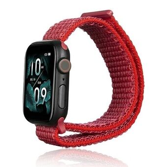 Beline Apple Watch Nylonrem 42/45/45/49mm rød/rød