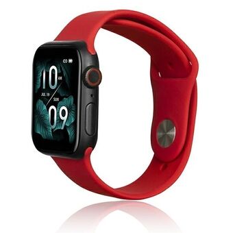 Beline Apple Watch Silikone rem 38/40/41mm rød/rød
