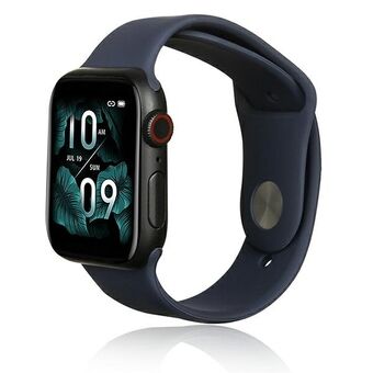 Beline Apple Watch Silikone rem 42/44/45/49 mm blå/blå
