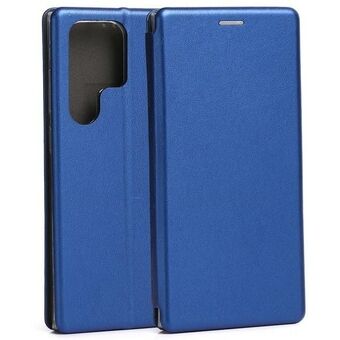 Beline Book Magnetic Case Samsung S23 Ultra S918 blå/blå