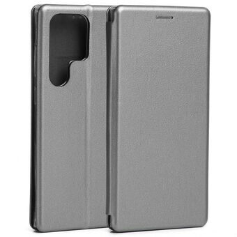 Beline Book Magnetic Case Samsung S23 Ultra S918 stål/stål