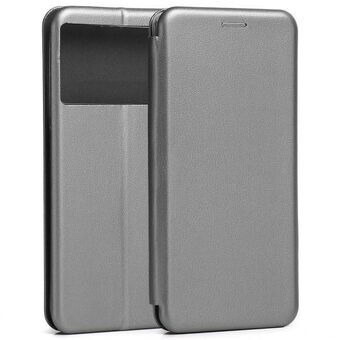 Beline Book Magnetic Case til Xiaomi Poco M5 stål/stål