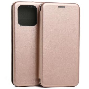 Beline Case Book Magnetic Xiaomi 13 rosa guld/rosa guld