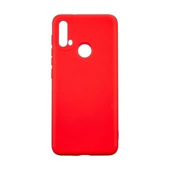 Beline Silikone Etui Motorola Moto E40 rød / rød