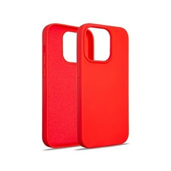 Beline etui i silikone til iPhone 15 Pro 6,1" rød