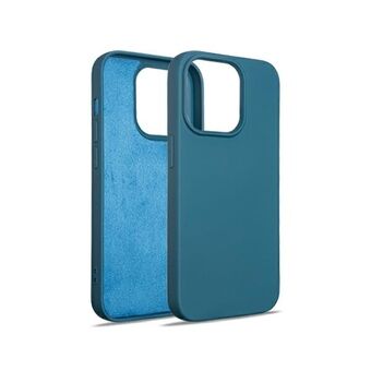 Beline-etuiet til iPhone 15 Pro 6,1" er blå.