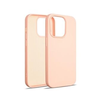Beline Etui Silicone iPhone 15 Pro 6,1" i lyserød-guld/rosaguld.